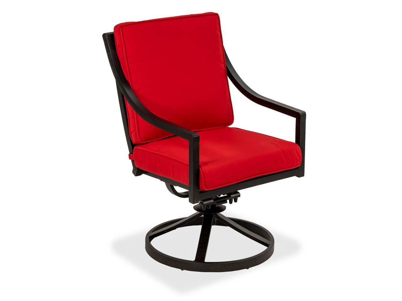 red swivel rocker