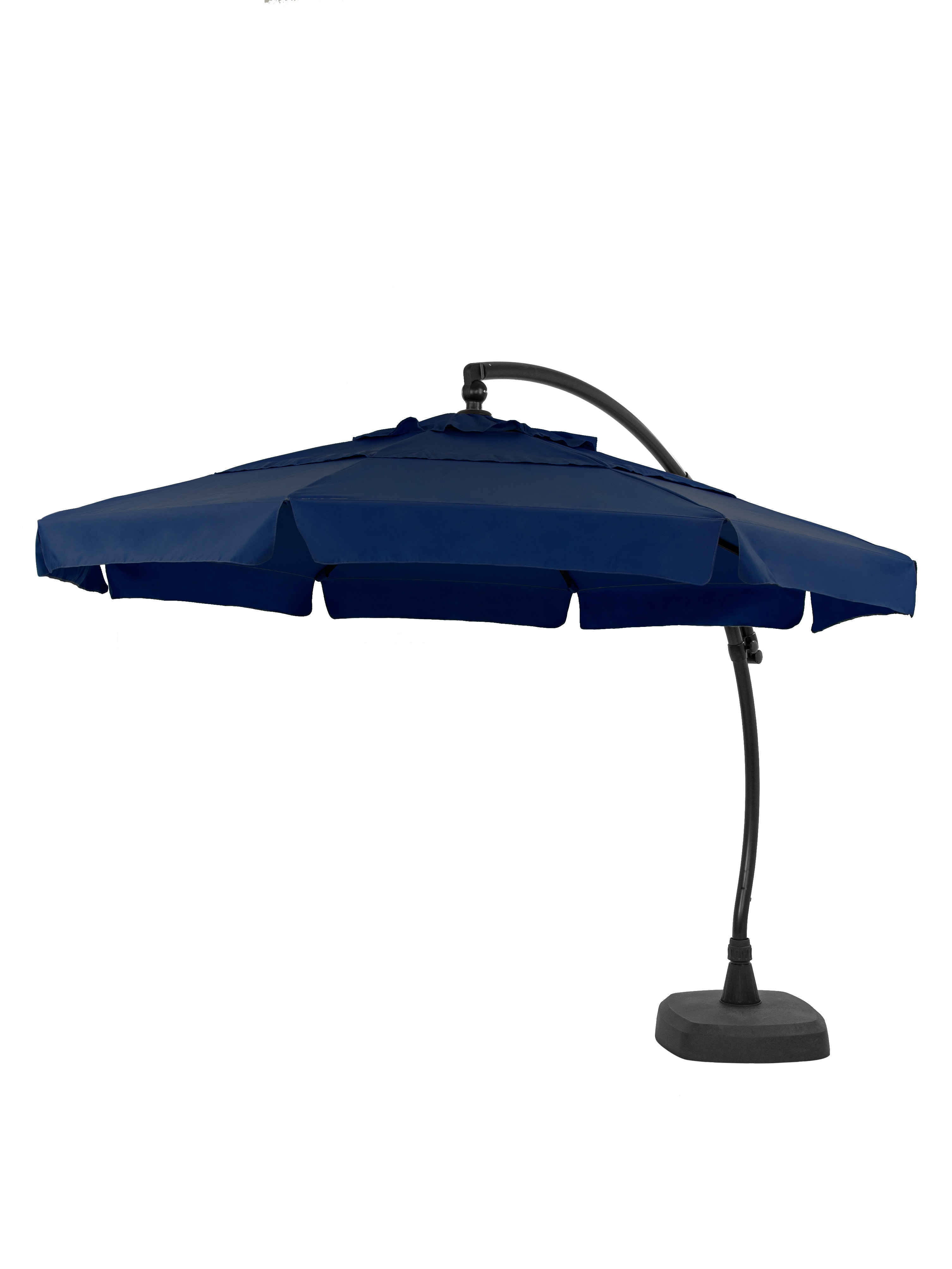 Living Room Treasure Garden 11 Ft Navy Aluminum Cantilever Umbrella Ag78 3580088 Chair King