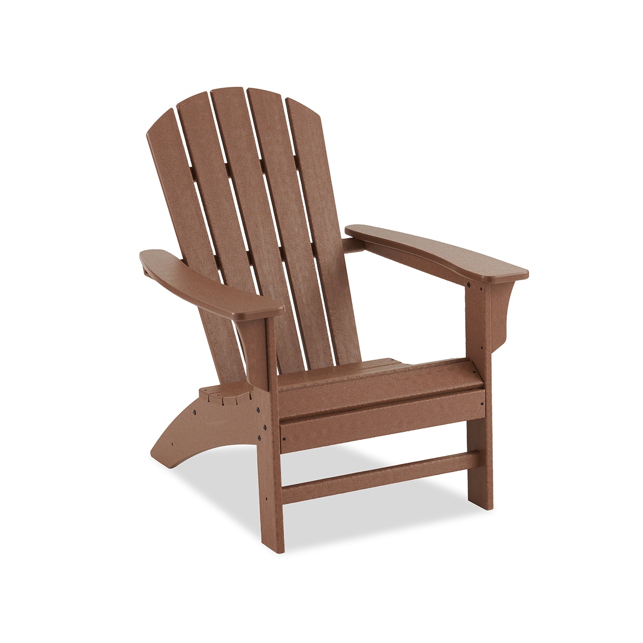 Outdoor/Patio Surfside Teak Polymer Adirondack Chair 3914276 Chair King Houston, TX