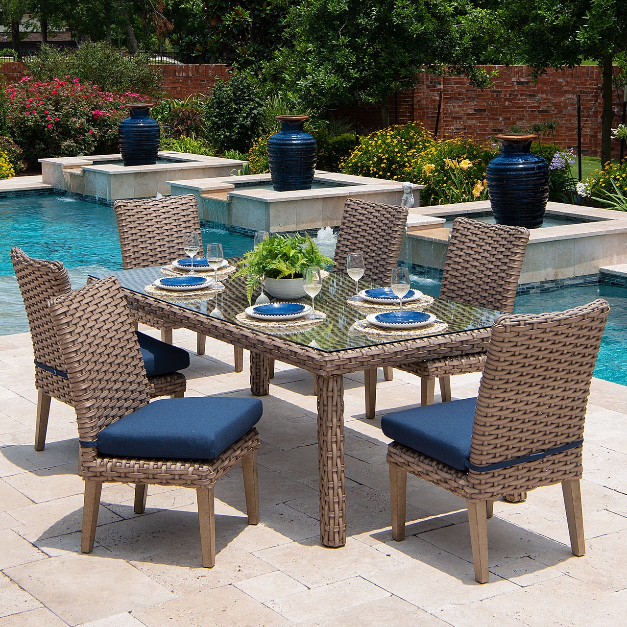 teak outdoor dining set
