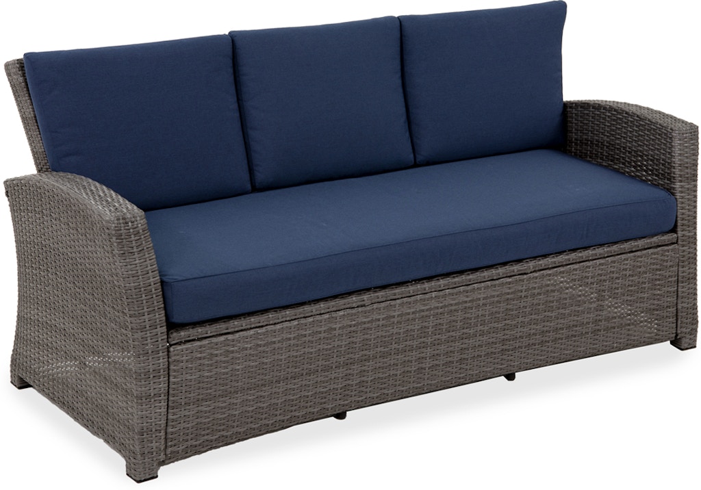 Avalon Weatherd Willow Outdoor Wicker Sofa Avalon Weatherd Willow Outdoor Wicker Sofa