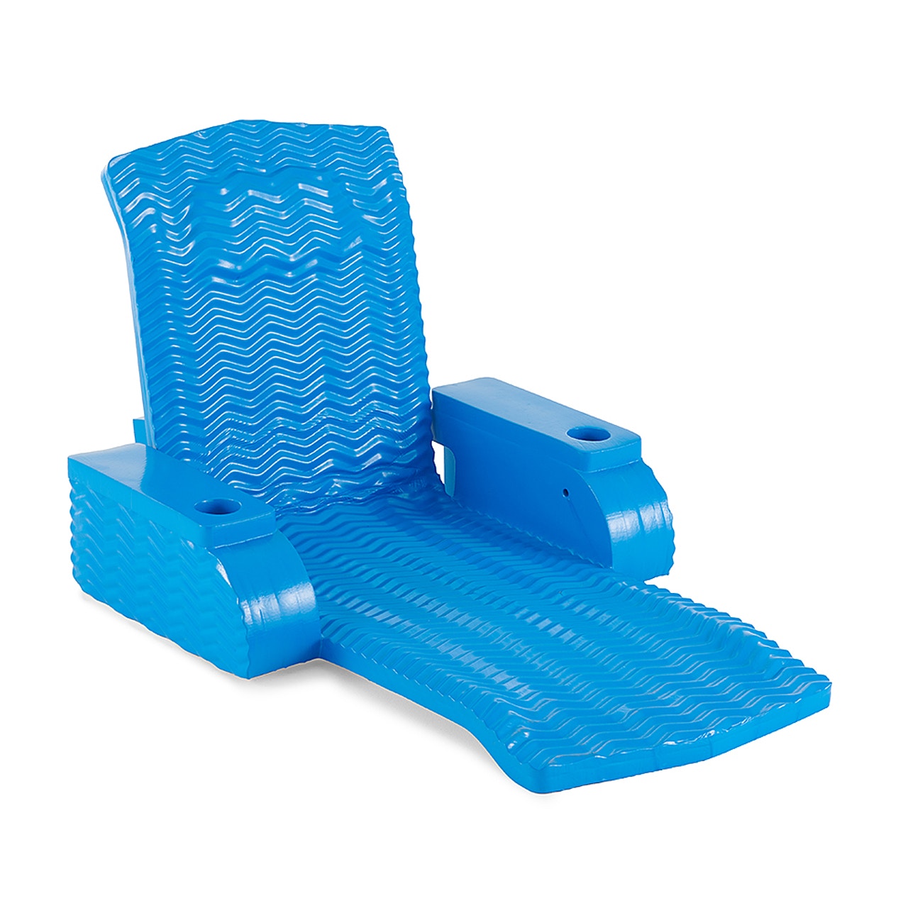 Outdoor/Patio Solaris Wave Floating Chaise Lounge, Pacific Blue 3699407