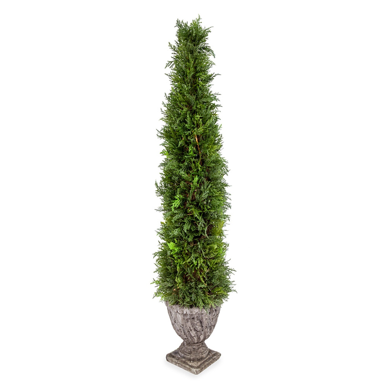 Closer2Nature Artificial 4ft 6 Boxwood Pyramid Tower Topiary 