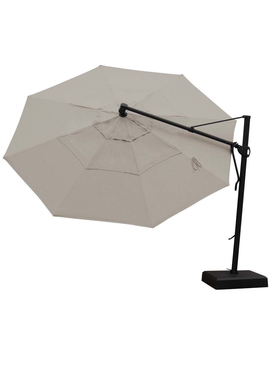 Living Room Treasure Garden 13 Ft Cast Silver Aluminum Cantilever Umbrella Akz13 3580093 Chair