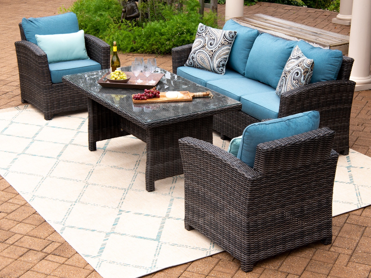 silver sofa cushions