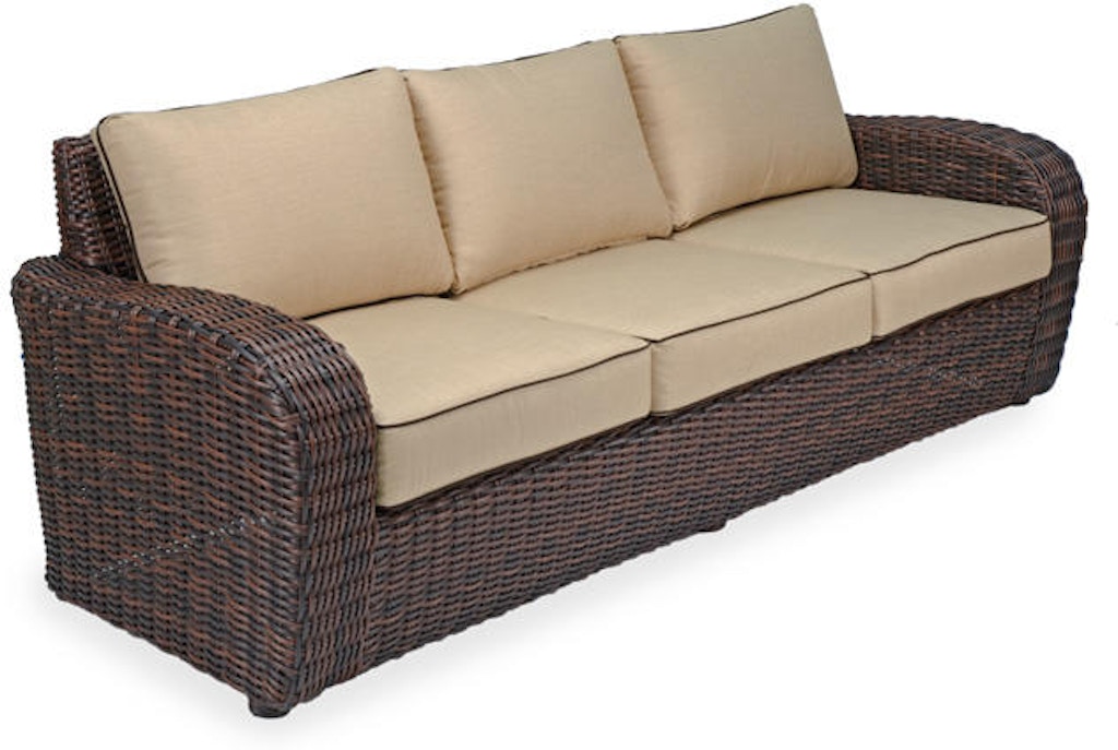 Biscayne Seating Woven Outdoor Wicker Sofa Biscayne Seating Woven Outdoor Wicker Sofa
