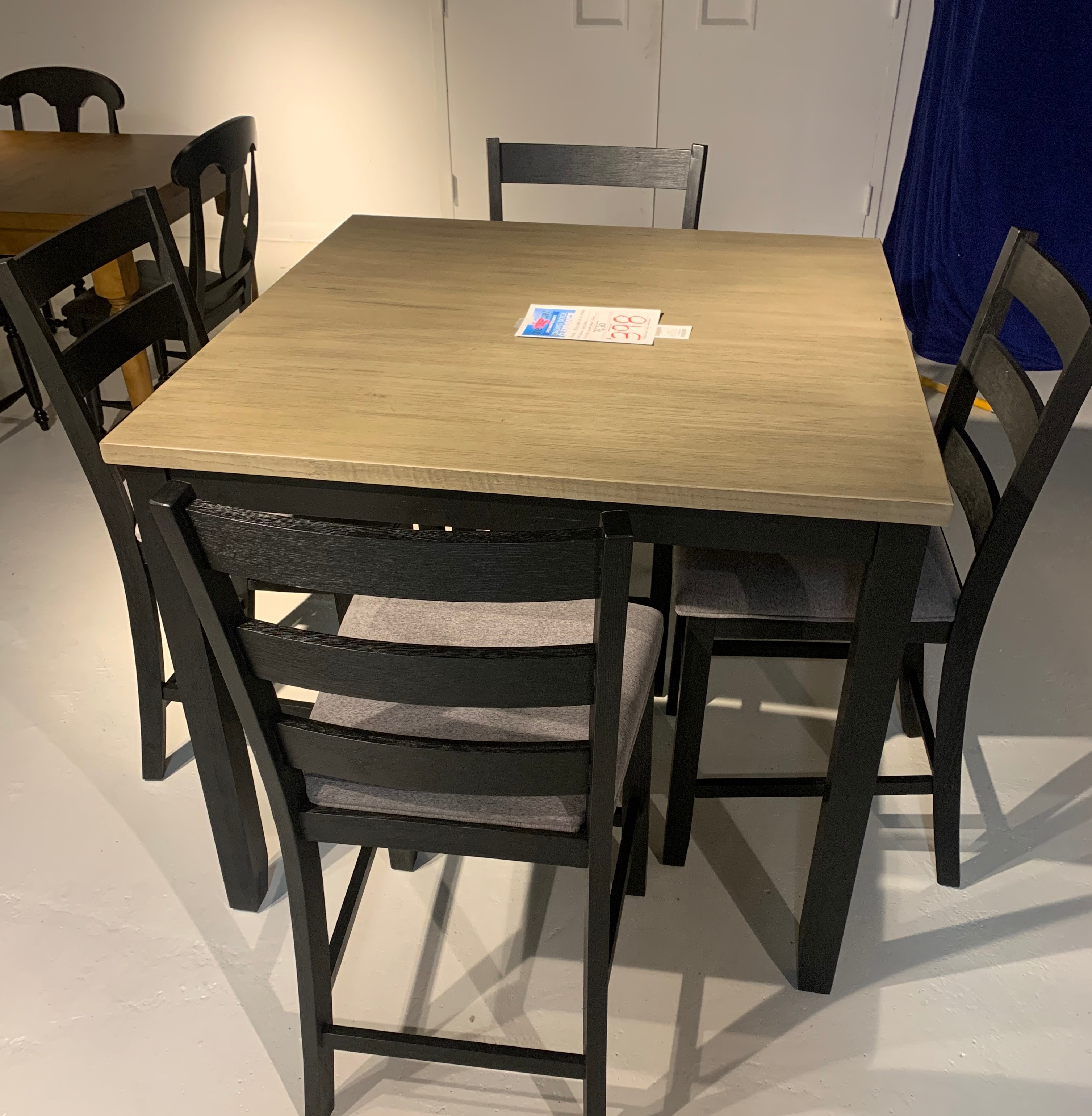 Elements martin counter height table & 4 chairs. measures 42'' x 42