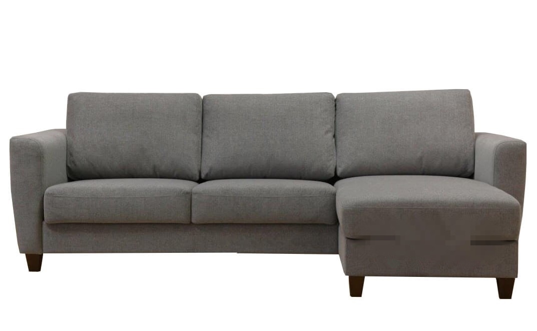 Luonto Luonto Flex Loveseat Chaise Sectional Full Sleeper Sofa in Lens 212 FLEXBMR