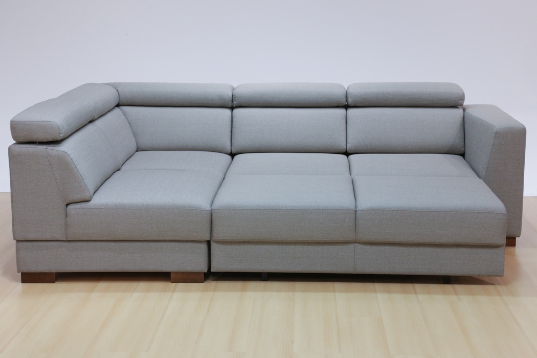 Luonto Luonto Halti Sleeper Corner Sofa in Lens 700 HALAVO2MMOVE