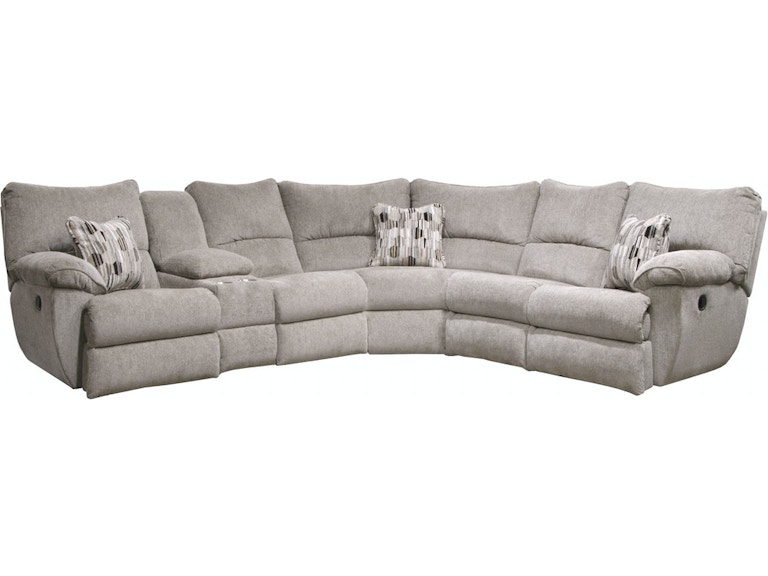 Catnapper Furniture Elliott Pewter Reclining Sectional 225-Pewter Sectional CATK22538