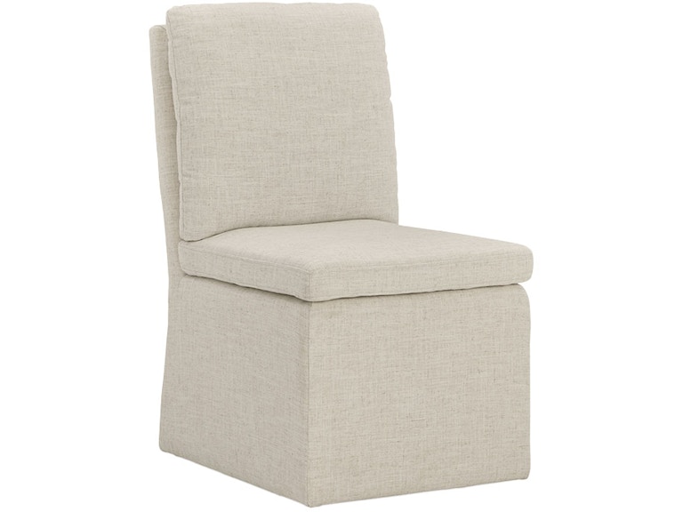 Ashley Krystanza Oatmeal Upholstered Dining Chair w/Castors D766-02 400860249