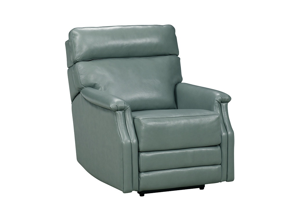 Leather power glider recliner 2024 with power adjustable headrest