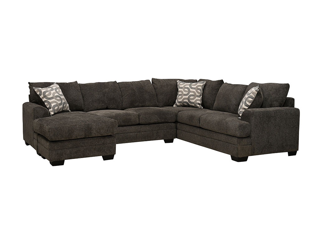Behold Home Bailey Charcoal 2 Piece Sectional 131004+27 171810