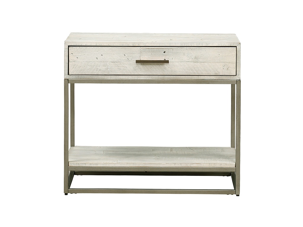 Alvar Brushed White Nightstand by Bernhardt 398218W