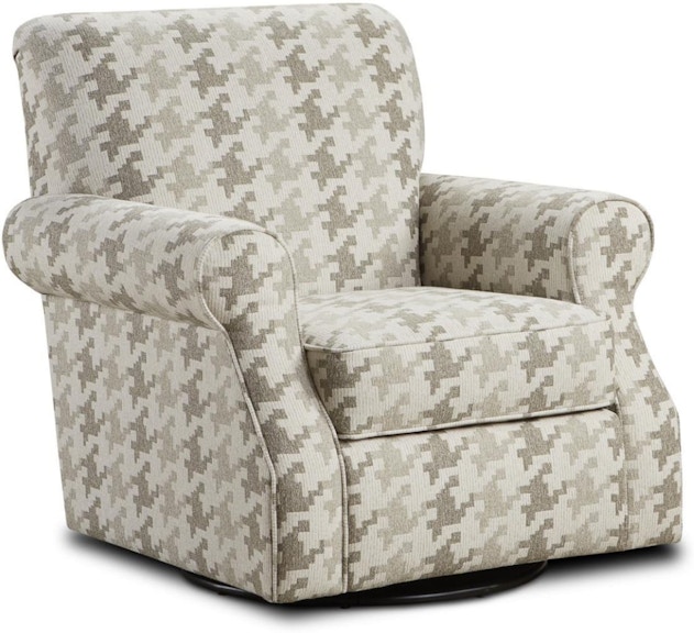 Fusion Furniture Blass Berber Swivel Chair 602 FUS602SBLASSBERBER