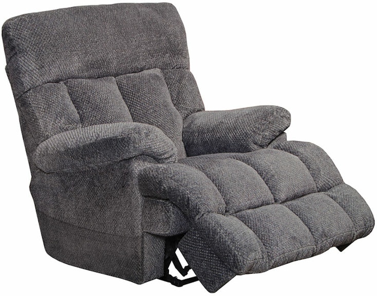 Catnapper Furniture Sterling Pewter Power Recliner with Power Heat and Massage 764788-7 1804-68 121359789