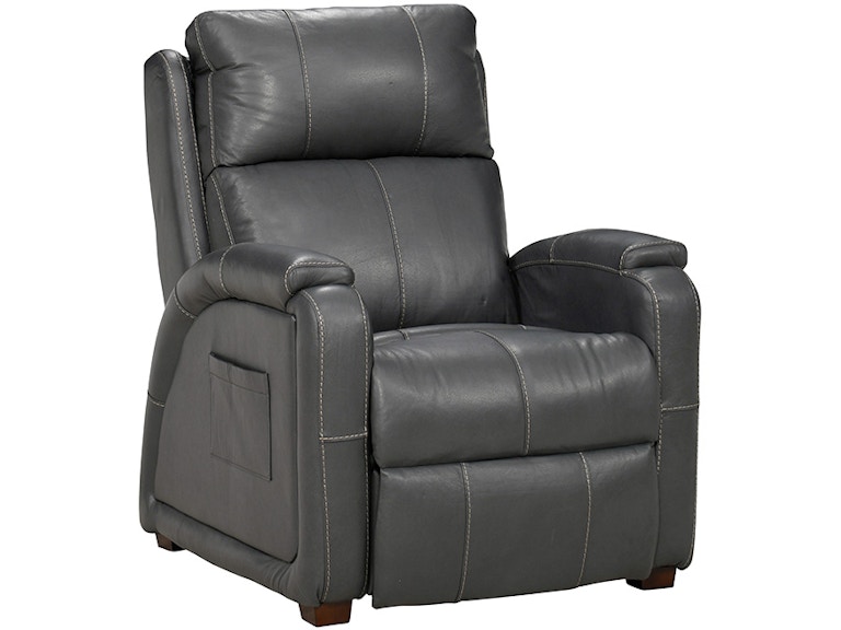 Catnapper Furniture Reliever Gunmetal Leather Zero Gravity Power Recliner with Heat & Massage 4795 951558590