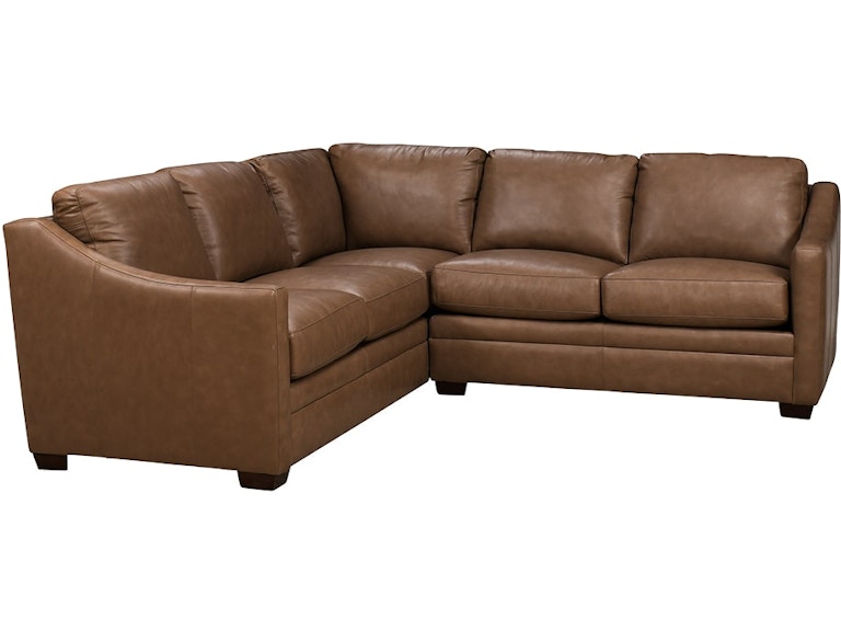 Craftmaster Solerno Leather 2 Piece Sectional 269432950