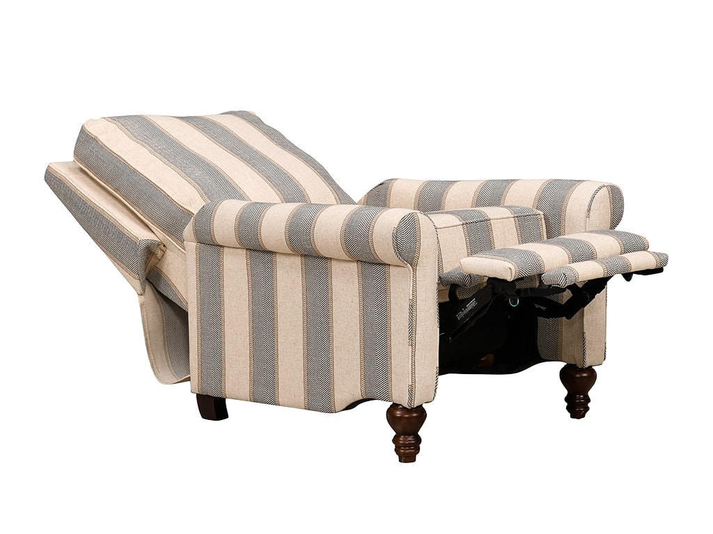 Addie Stanebridge Pewter Motion Chair by England 132031FK STAPEW