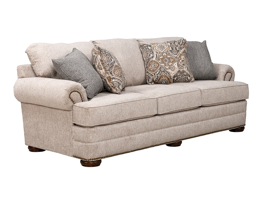 Knox Undercurrent Flax 96 Sofa by England Furniture 6M05N FK UNDFLA