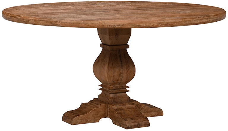 Home Trends & Design San Rafael Antique Oak 60" Round Table FSR-RD60AO-60RDT 847512059