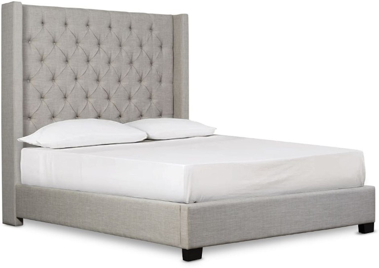 Homelegance New West Grey Upholstered Bed SH229GRY SH229GRY