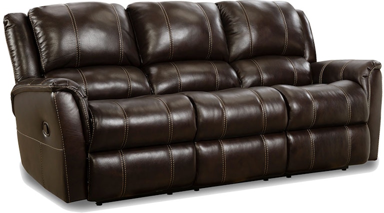 HomeStretch Walnut Leather Reclining Sofa 188-30-21 755407966