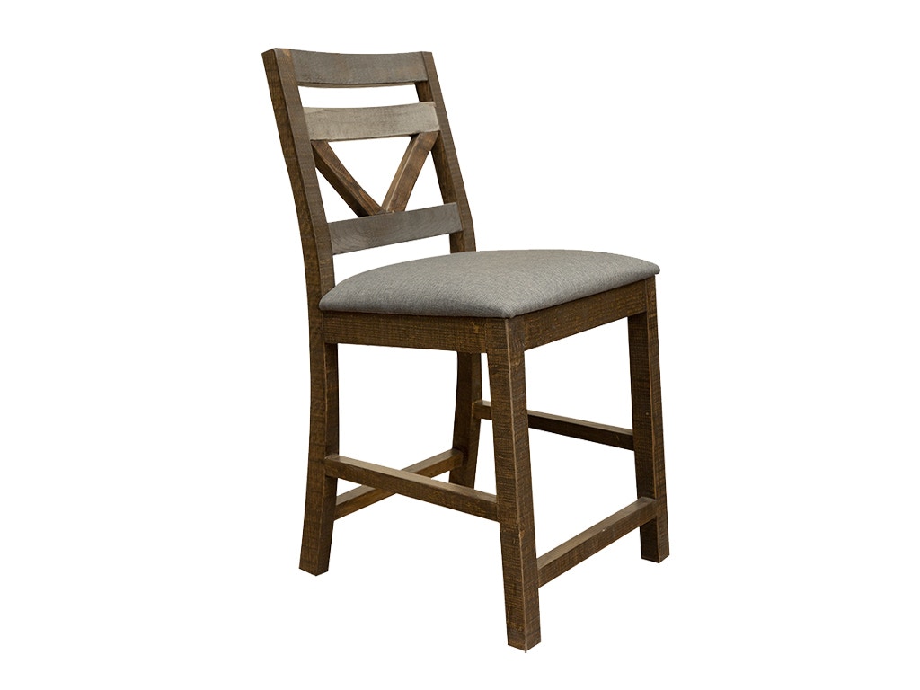 IFD Loft Brown 24 Counter Height Stool IFD6551BST24