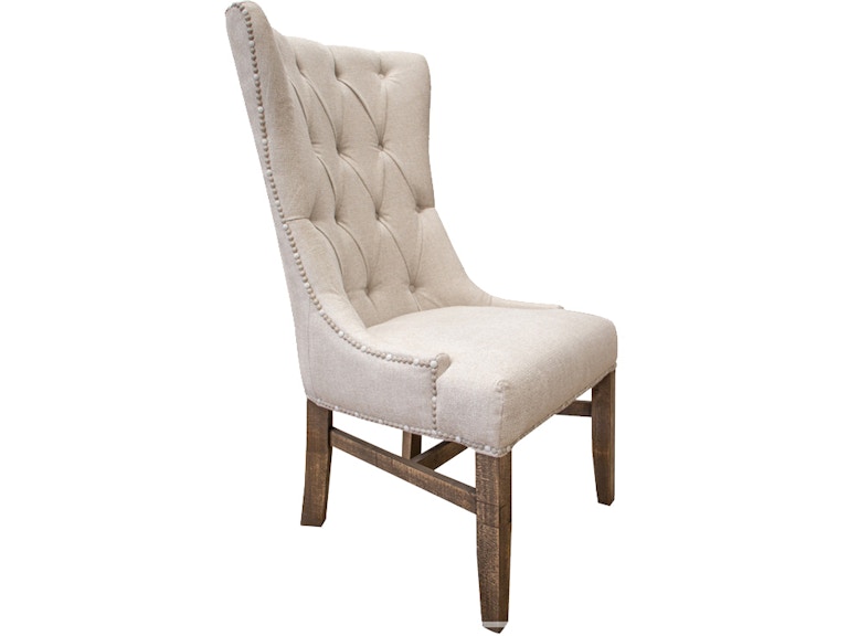 International Furniture Direct Aruba Tufted Upholstered Host Chair IFD7332CHR 189031615
