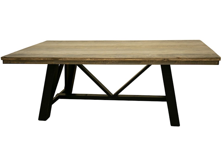 International Furniture Direct Loft Brown Rectangular Table IFD6441TBL 059893412