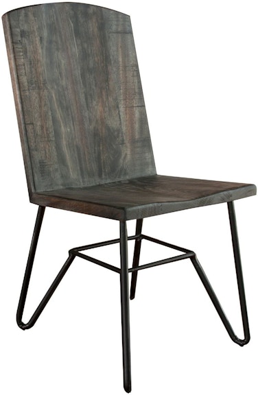 International Furniture Direct Moro Live Edge Side Chair IFD686CHAIR