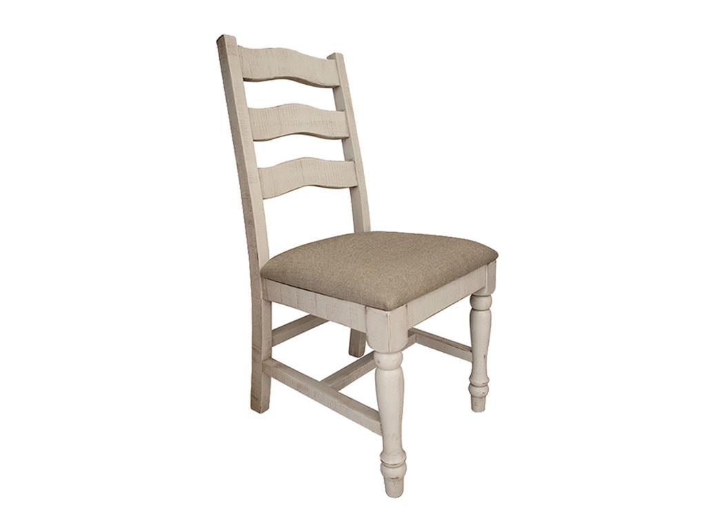 White ladder back chair hot sale