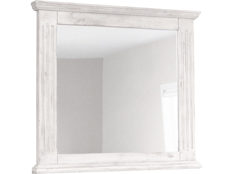 International Furniture Direct Terra White Mirror IFD1022MIRR