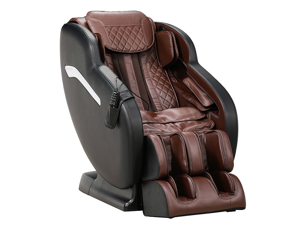 Infinity Aura Black/Brown Massage Chair 18230114