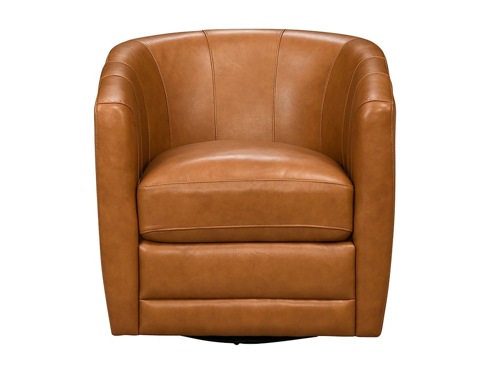 Camel leather 2025 club chair