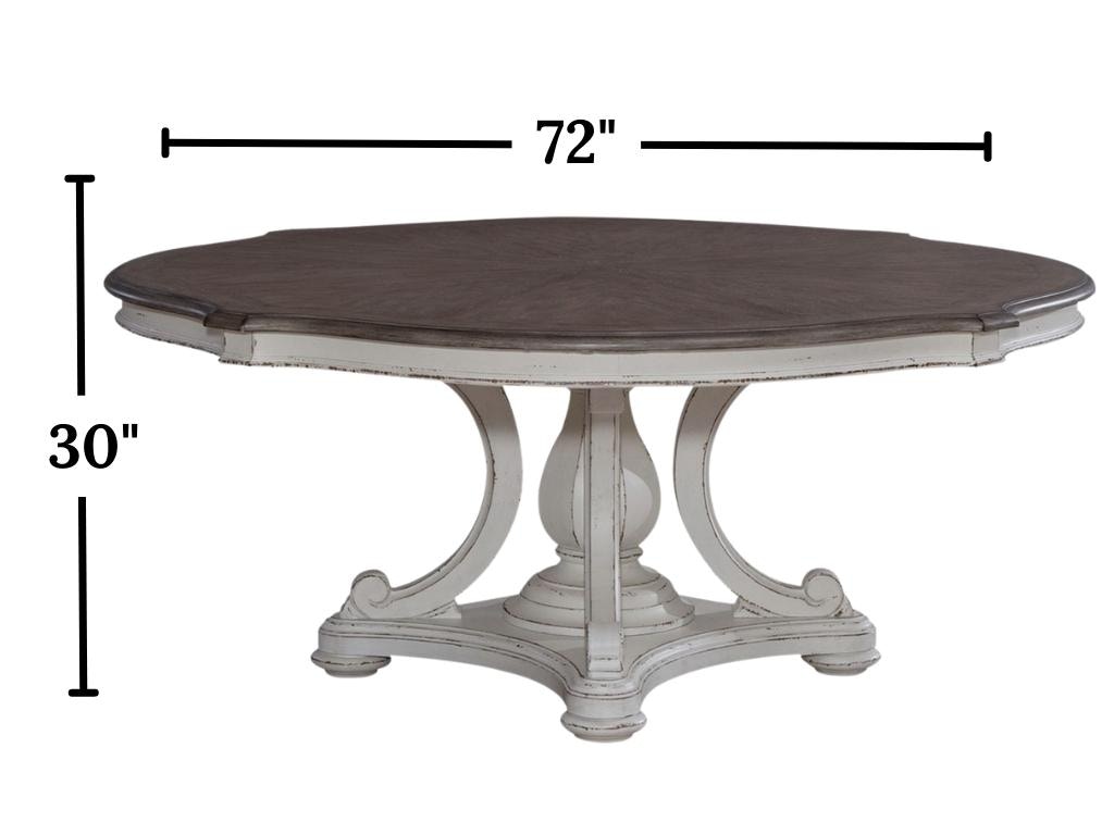 Liberty furniture magnolia manor deals dining table