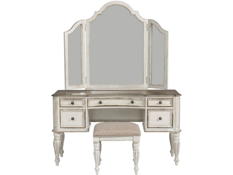Liberty Furniture Magnolia Manor 3 Piece Vanity Set 244-BR-VN 517415558