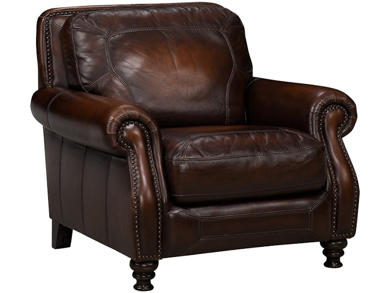 Simon Li Ashland Prairie Meadows Leather Chair SLJO18-10