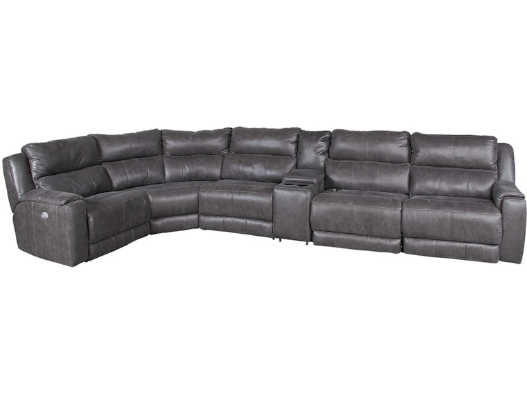 Southern Motion Dazzle Grey 6 Piece Power Reclining Sectional 883 SMK8836PC