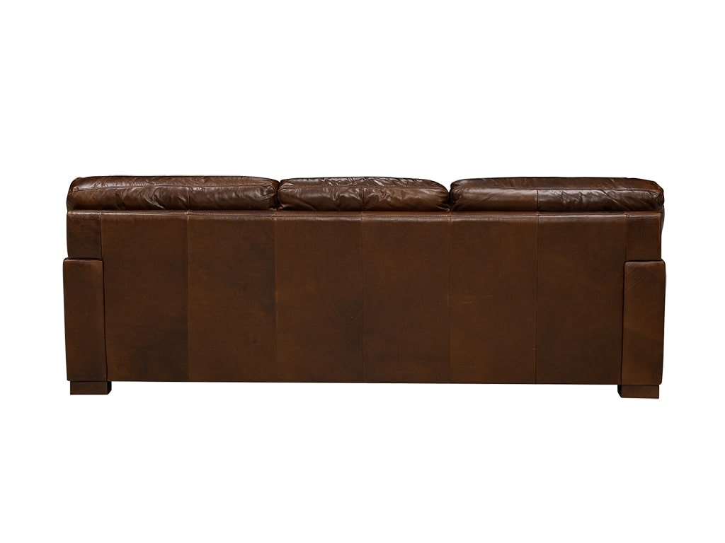 Soft Line America Dallas Chestnut Leather Sofa 747200323500