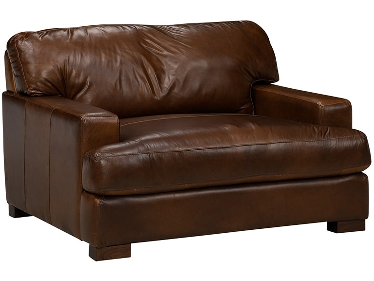 Soft Line America Dallas Chestnut Leather Maxi Chair 7472-049-23500 43675992
