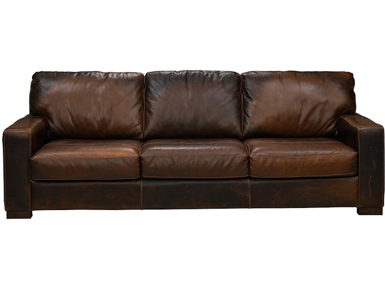 Soft Line America Waco Brown Leather Sofa 7003-003 173920807
