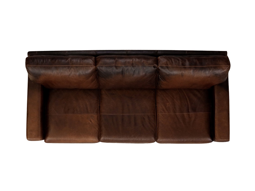 Soft Line Waco Brown Leather Sofa 7003003
