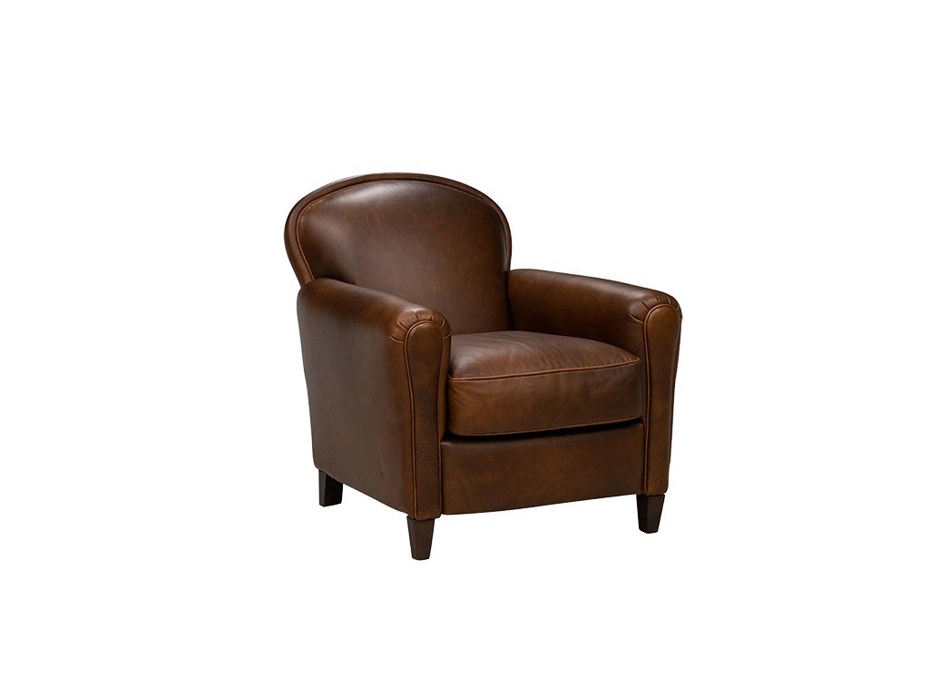 Waco Tobacco Leather Chair 422-001 CHR 37601