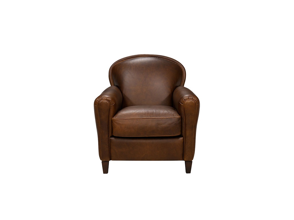 Soft Line America Waco Tobacco Leather Chair 422-001 CHR 37601