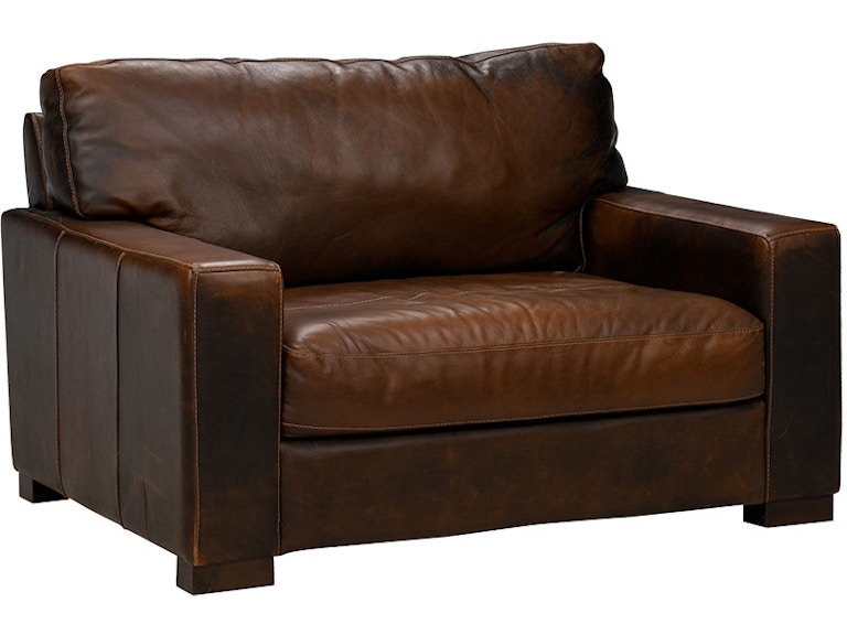 Soft Line America Waco Brown Leather Maxi Chair 7003-049 573955901
