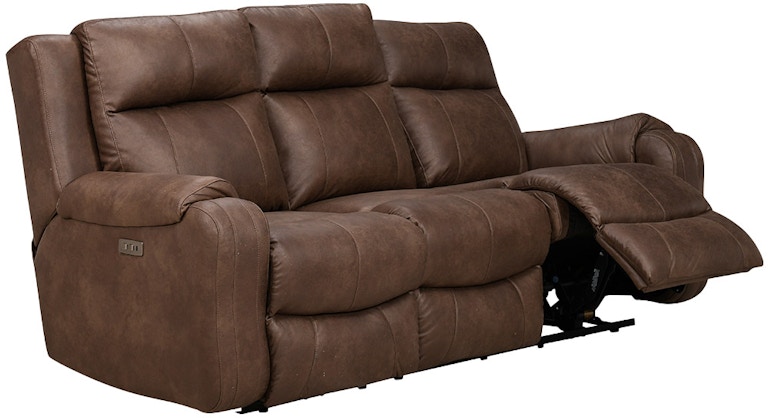 Contour Impact Cocoa Dual Sided Power Reclining Sofa by Southern Motion  381-61P 167-17