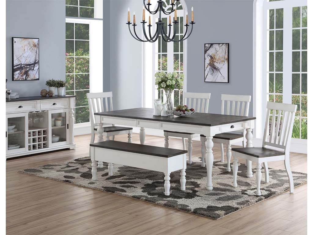 Steve Silver Joanna 6 Piece Dining Set X VIRTUAL 226