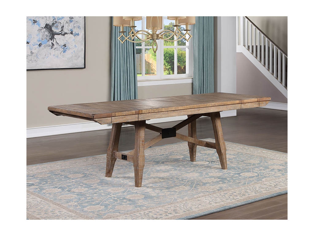 Dining table best sale leaves seats 12