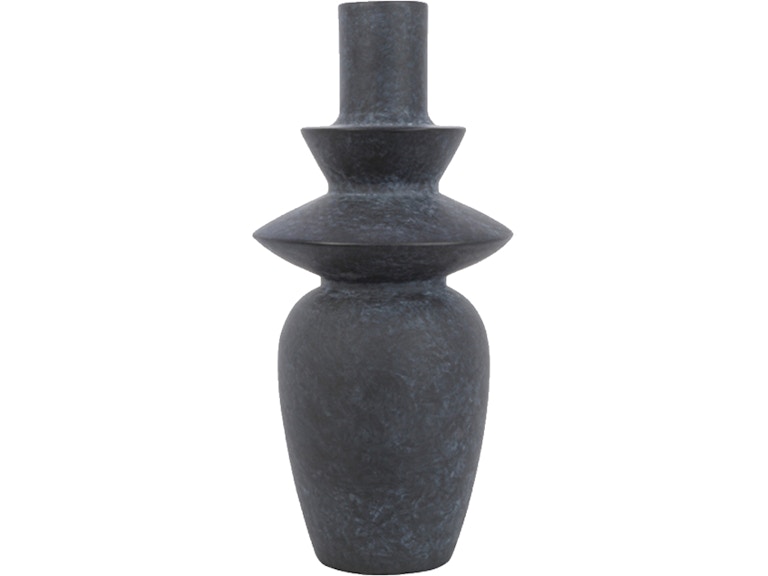 Surya Yagya Black Ceramic Vase YAG-004 YAG-004